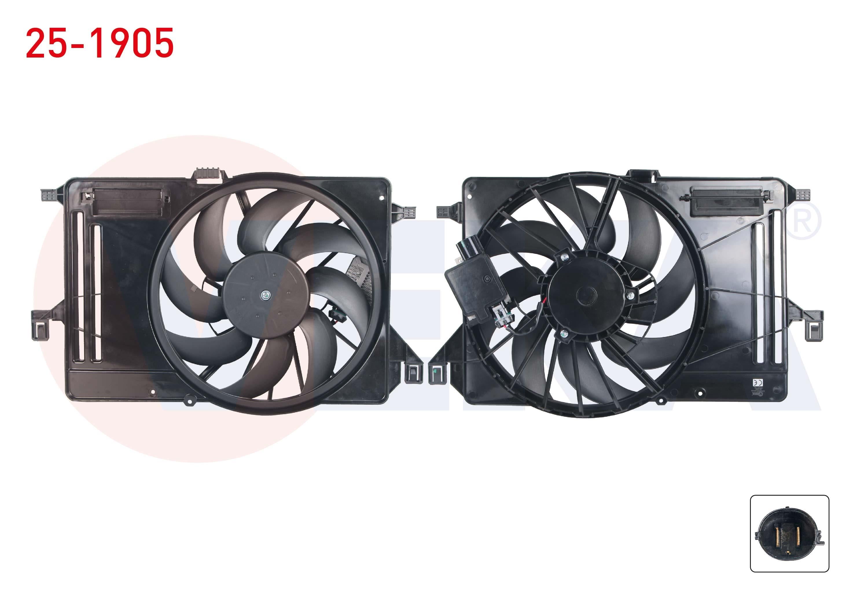 FAN MOTORU SU RADYATORU DAVLUMBAZLI TEKLI FAN FORD FOCUS III 1.6 TDCI 2011-2015