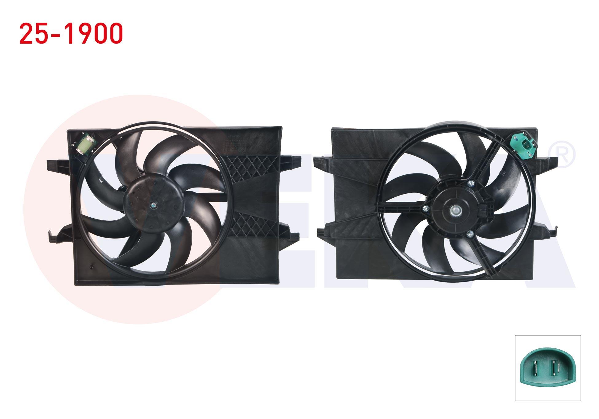 FAN MOTORU SU RADYATORU DAVLUMBAZLI TEKLI FAN REZISTANSLI FORD FIESTA V 1.4 TDCI M-T AC+ 2001-2008