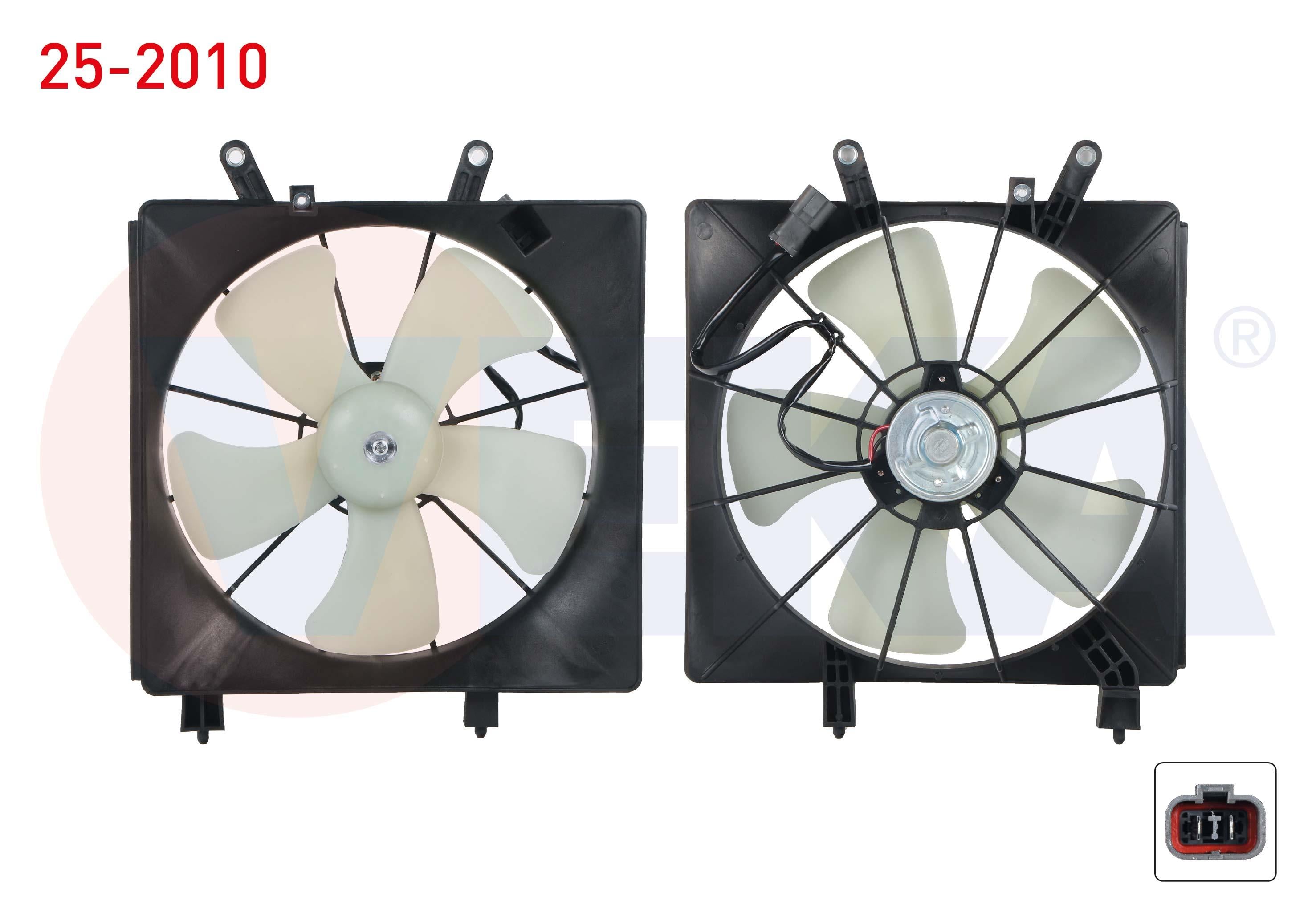 FAN MOTORU SU RADYATORU DAVLUMBAZLI TEKLI FANLI HONDA CIVIC VII 1.6i AC+/- 2000-2006