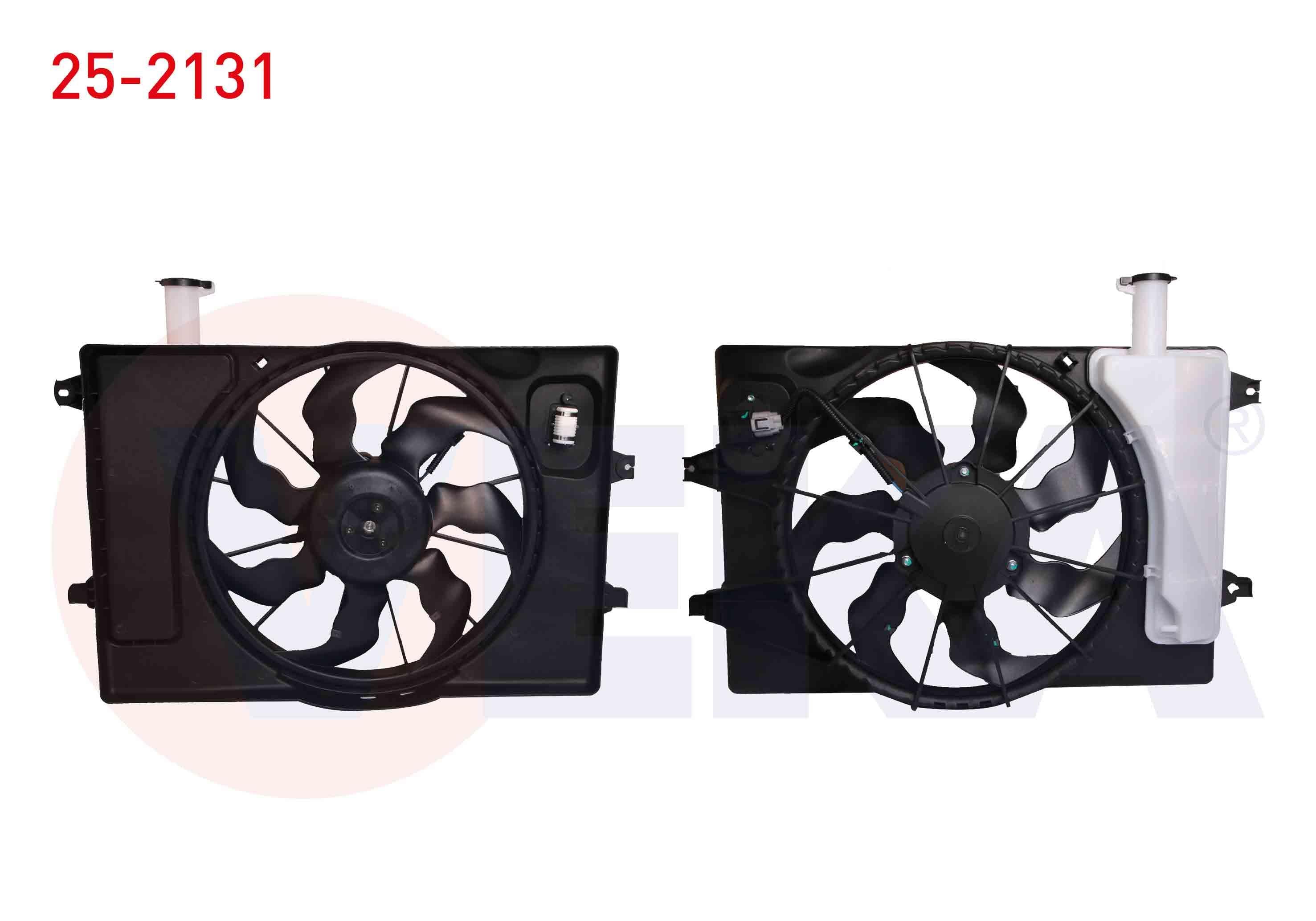 FAN MOTORU SU RADYATORU DAVLUMBAZLI TEKLI FAN BIDONLU HYUNDAI ELANTRA 1.6 D-CVVT 2016-