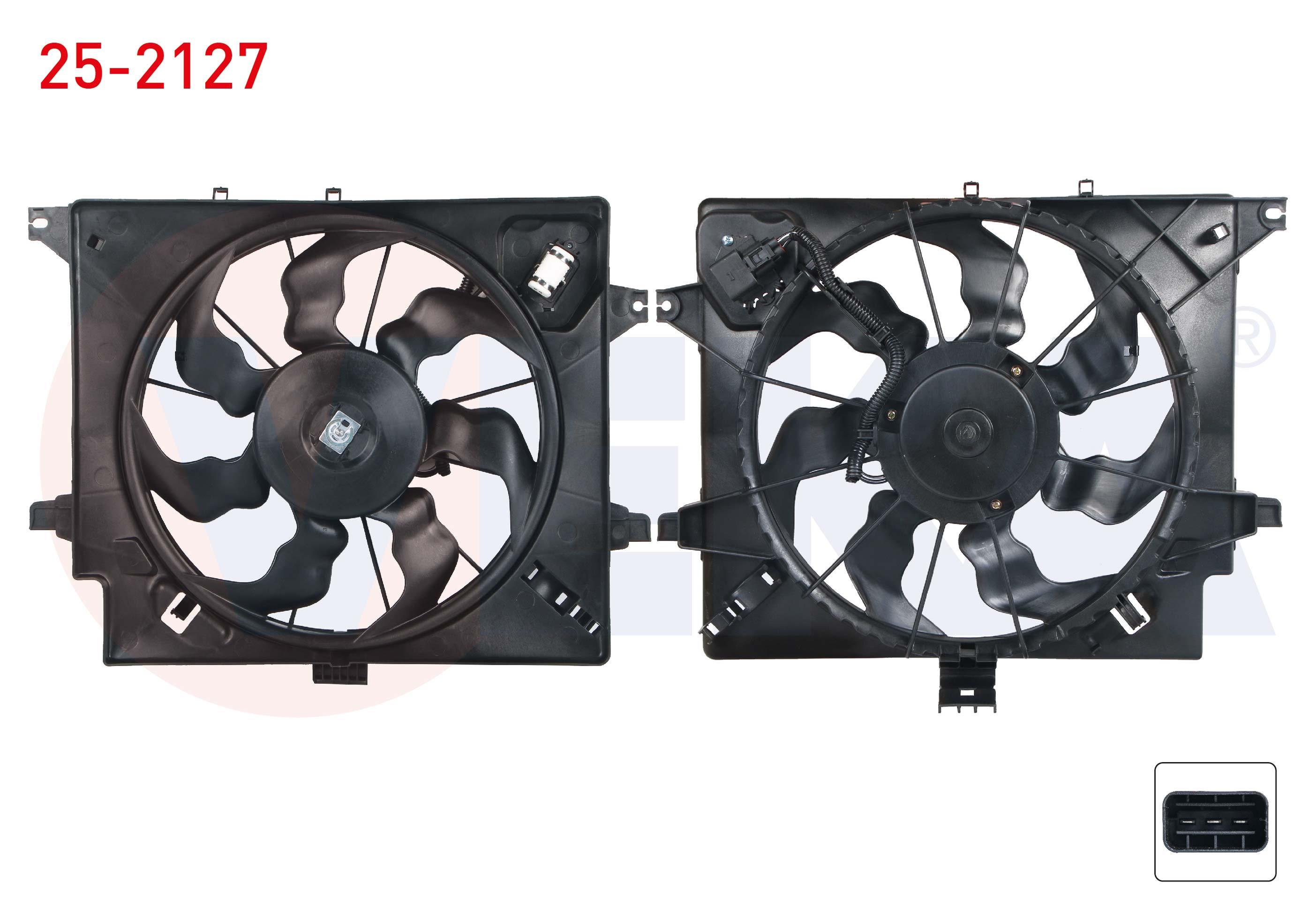 FAN MOTORU SU RADYATORU DAVLUMBAZLI TEKLI FAN HYUNDAI I30 (GD) 1.6 CRDI 2011-