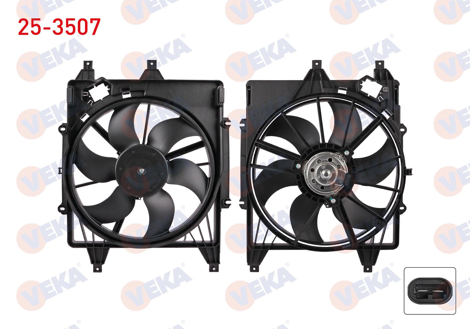FAN MOTORU SU RADYATORU DAVLUMBAZLI TEKLI FANLI RENAULT THALIA III 1.5 DCI 2014-