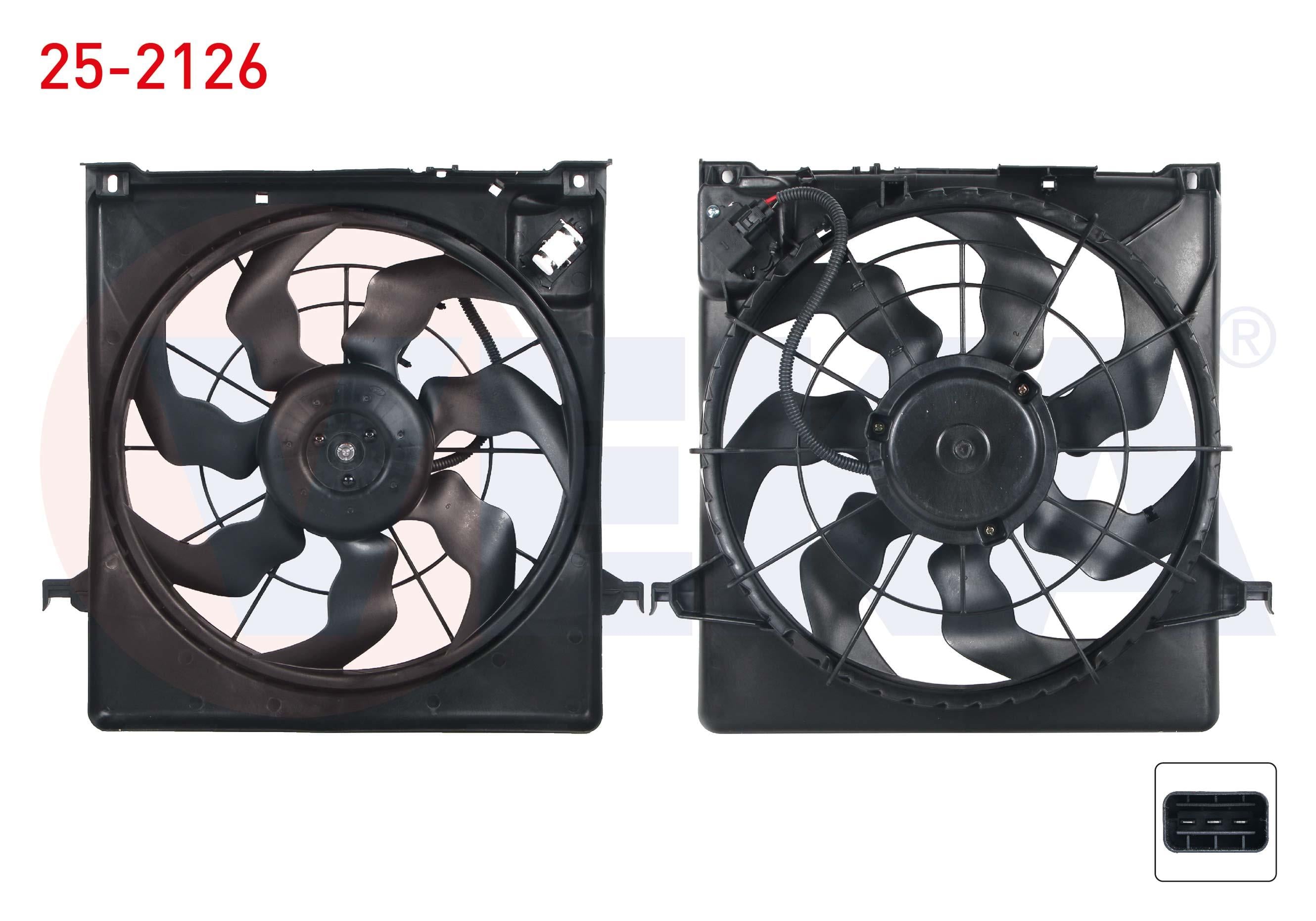 FAN MOTORU SU RADYATORU DAVLUMBAZLI TEKLI FAN HYUNDAI I30 (FD) 1.6 CRDI 2007-2011