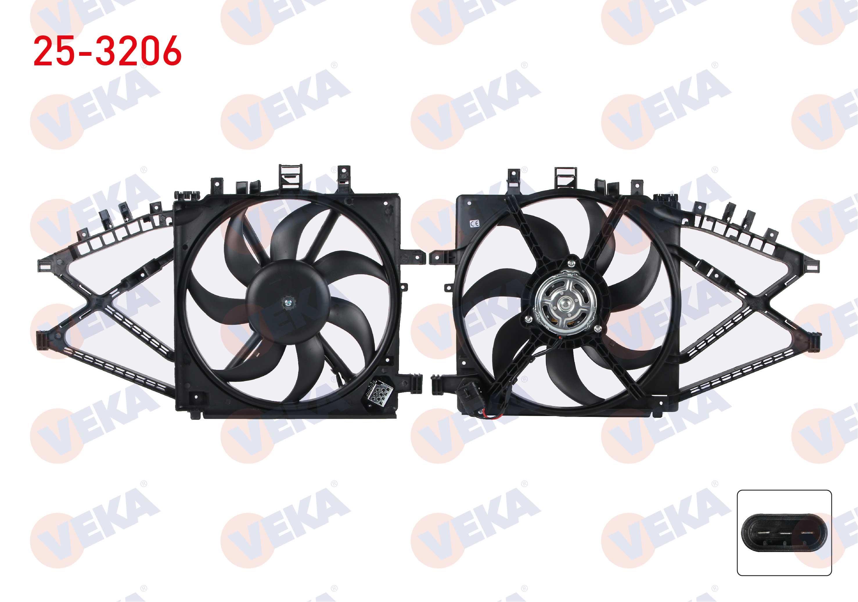 FAN MOTORU SU RADYATORU REZISTANSLI OPEL CORSA C 1.4 DAVLUMBAZLI TEK SOKET 3 TIRNAKLI  2000-2006