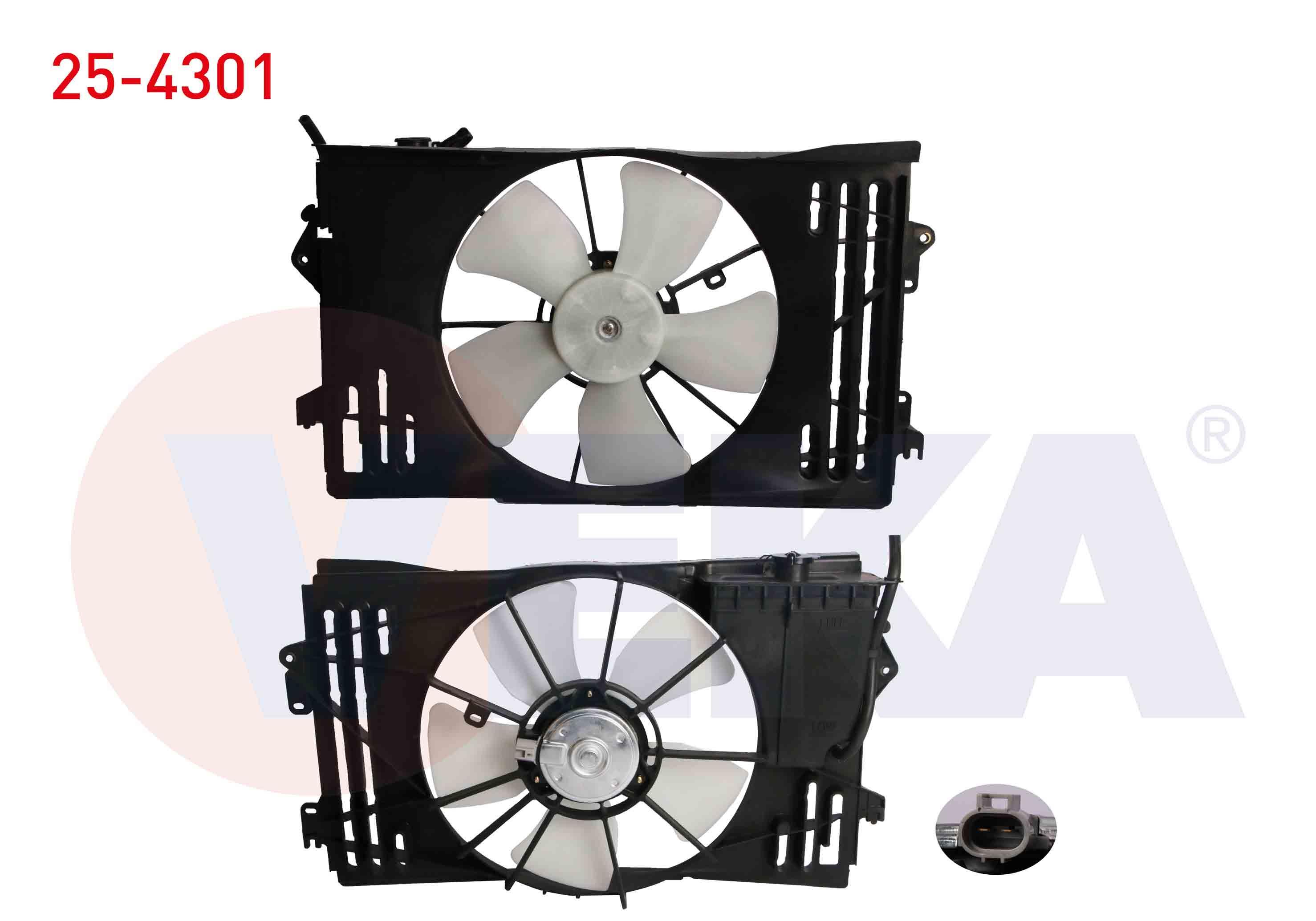 FAN MOTORU SU RADYATORU TOYOTA COROLLA (_E12_) 1.4 VVT-I DAVLUMBAZLI 2002-2007