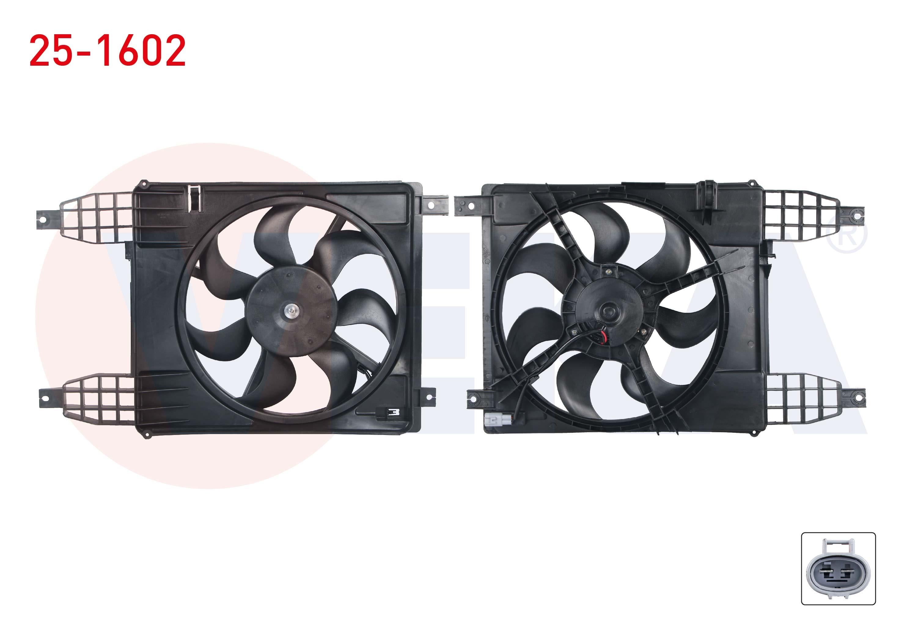 FAN MOTORU (SU+KLIMA) DAVLUMBAZLI CHEVROLET AVEO (T250) 1.4i 2006-2011