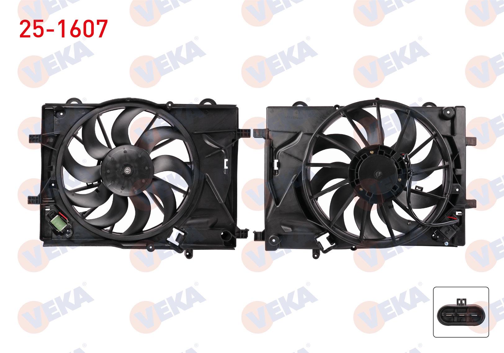 FAN MOTORU (SU+KLIMA) DAVLUMBAZLI REZISTANSLI CHEVROLET AVEO (T300) 1.4 16v 2011-2014