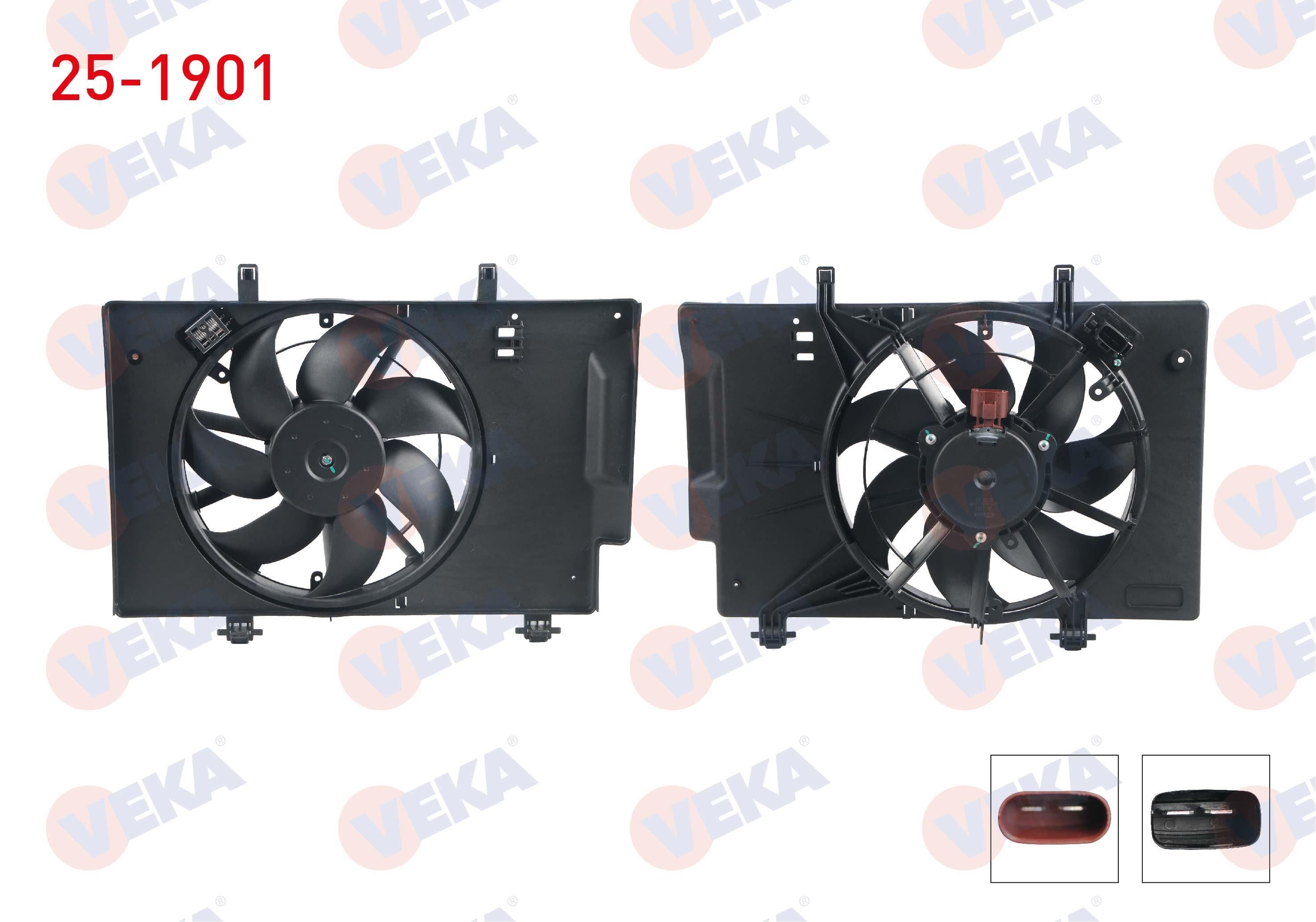 FAN MOTORU (SU+KLIMA) DAVLUMBAZLI TEKLI FAN REZISTANSLI FORD FIESTA VI 1.4 TDCI M-T AC+ 2008-2012