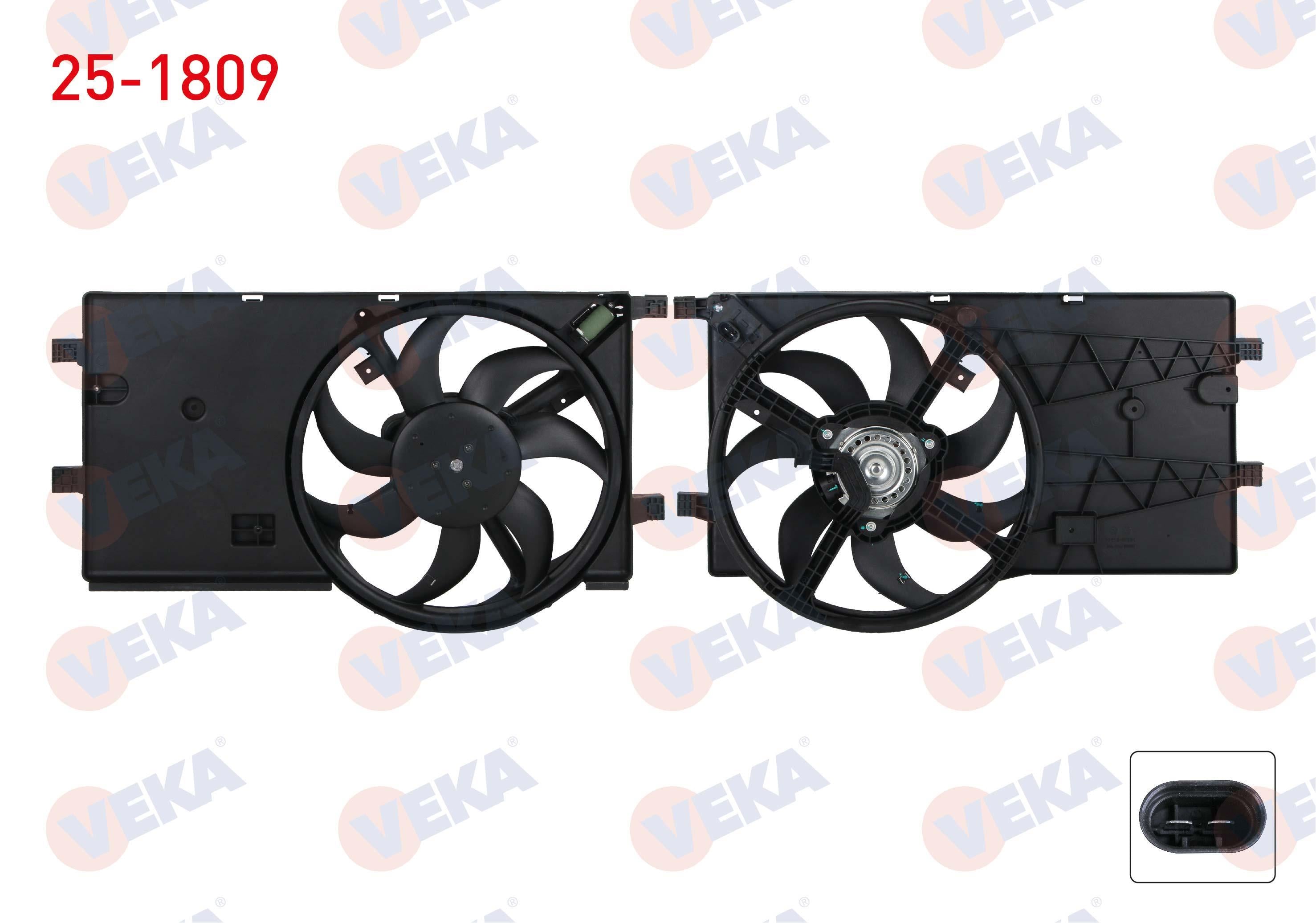 FAN MOTORU (SU+KLIMA) DAVLUMBAZLI TEKLI FIAT FIORINO (225) 1.3 MJT AC + 2007-