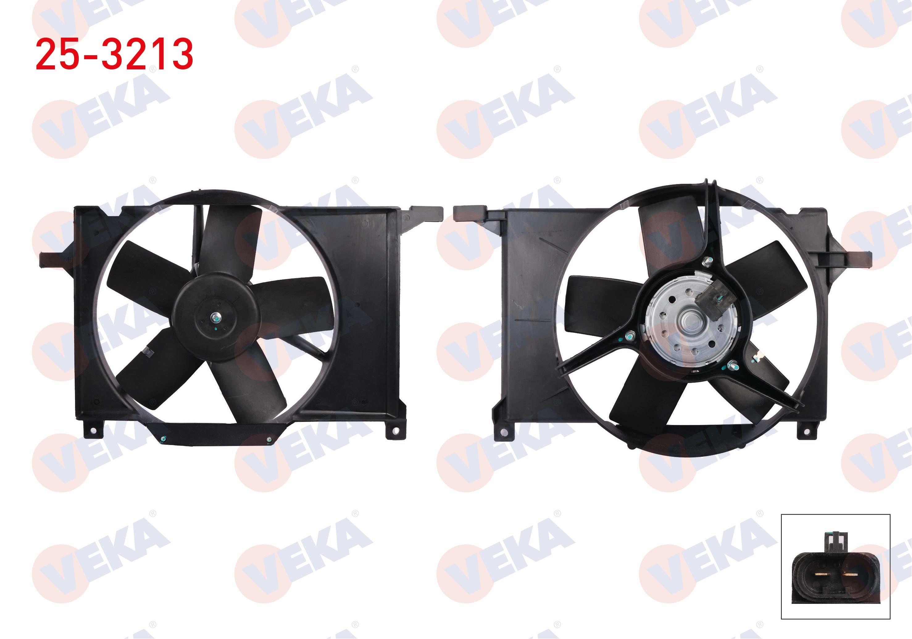 FAN MOTORU (SU+KLIMA) OPEL CORSA B 1.2i 1993-2000