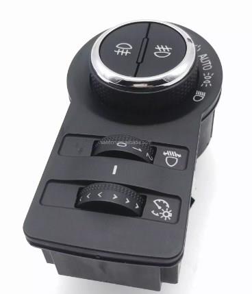 FAR ANAHTARI KROM 9 PIN OTOMATIK ON-ARKA SISLI- YUKSEKLIK AYARLI OPEL ASTRA J - INSIGNIA - CRUZE 2008-