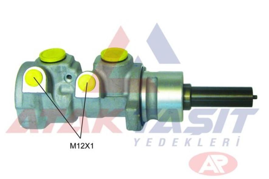 FREN ANA MERKEZI ALUMINYUM 23,81 mm (ESPSIZ) CITROEN C4 (LC) 1.6 16v A-T 2004-2009/ PEUGEOT 307 1.6 - 1.6 HDI - 2.0i - 2.0 HDI A-T 2000-2007