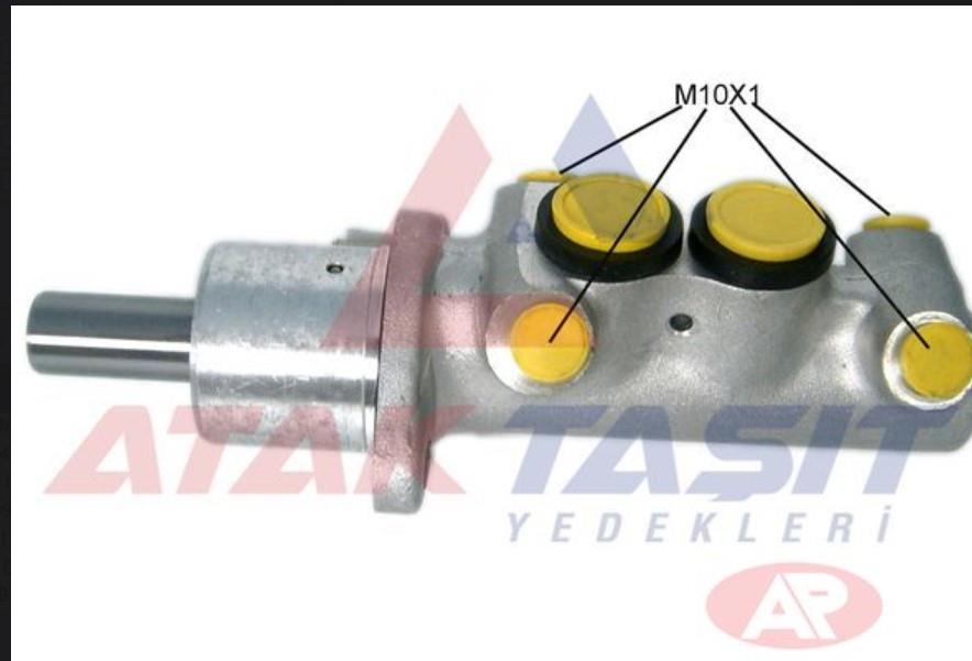 FREN ANAMERKEZ ALUMINYUM 20,64 mm VOLKSWAGEN GOLF III 1.4i - 1.6i - 1.8i - 2.0 GTI 1991-1999 / POLO 1.4 - 1.4 TDI - 1.6 16v 1999-2001 / SEAT CORDOBA 1.4 16v - 1.6 - 1.9 TDI 1999-2002