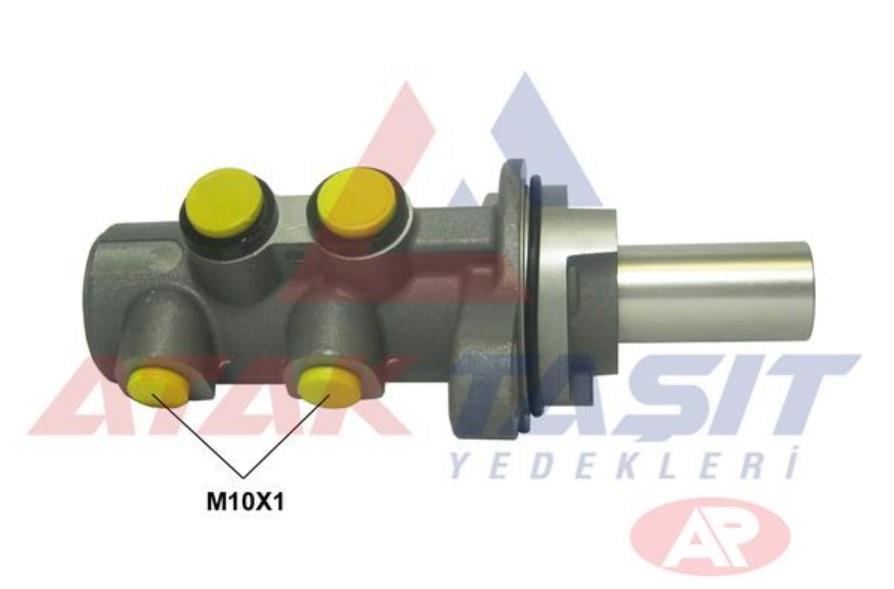 FREN ANAMERKEZ ALUMINYUM 22,2 mm CITROEN C3 II 1.4 HDI - 1.4 - 1.4 VTI - 1.6 HDI ESPSIZ 2009-2016 / C-ELYSEE 1.2 VTI - 1.6 VTI 2012- / PEUGEOT 301 1.2 VTI - 1.6 VTI 2012-