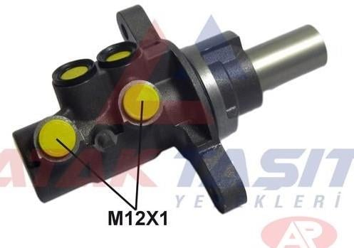 FREN ANAMERKEZ ALUMINYUM 23,81 mm CITROEN C4 1.6 - 1.6 HDI ABSLI ESPLI 2004-2009/ PEUGEOT 307 1.6 HDI - 2.0i 2000-2007/ 308 1.4 HDI - 1.6 HDI 2007-2013/ RCZ 1.6 THP 2010-