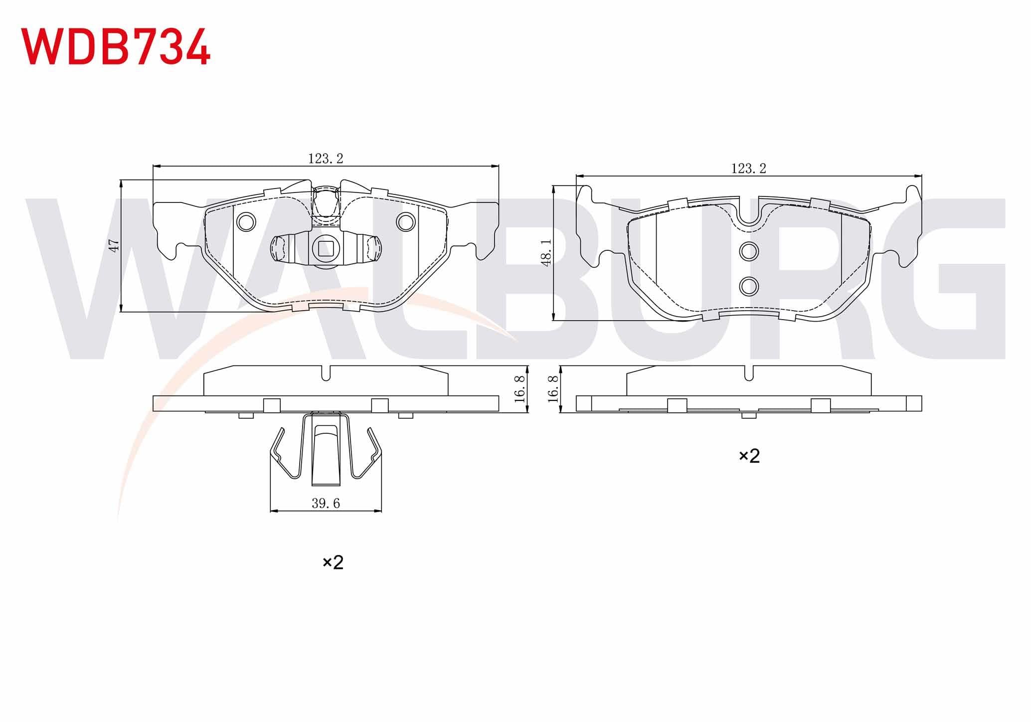 FREN BALATA ARKA BMW 3 SERISI (E90) 320 D 2005-2011