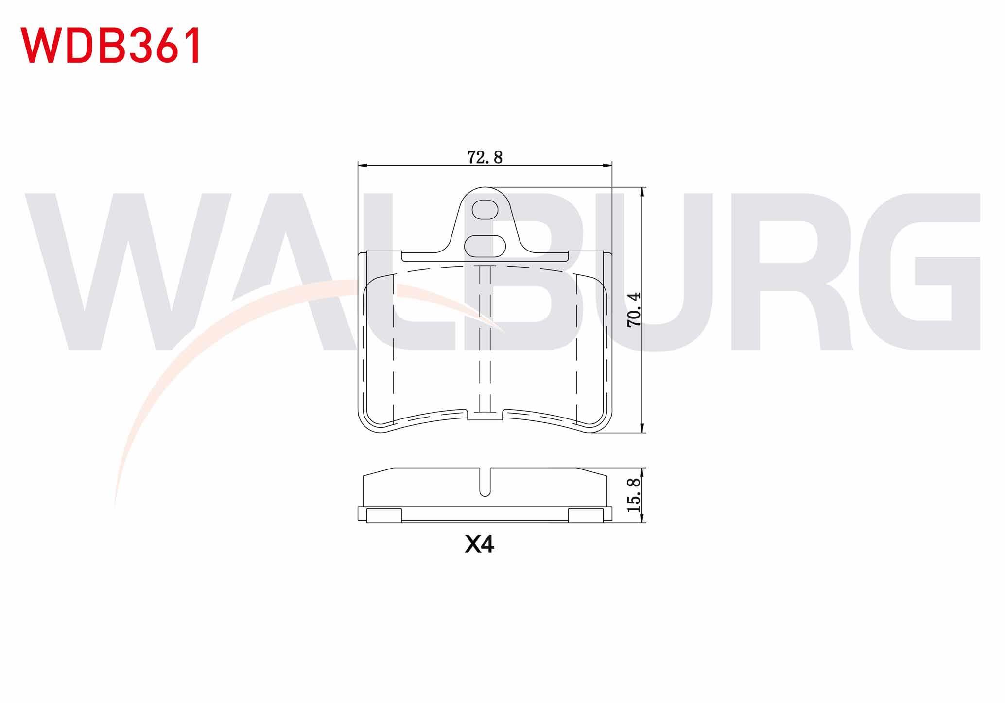 FREN BALATA ARKA CITROEN C5 II 1.6 HDI 2004-2008/ C5 II 2.0 2004-2008/ C5 II 2.0 HDI 2004-2008/ C5 I 2.0 HDI 2001-2004/ C5 II 1.6 THP 2004-2008/ C5 III 1.6 HDI 2008-2015/ C5 III 2.0 HDI 2008-2015