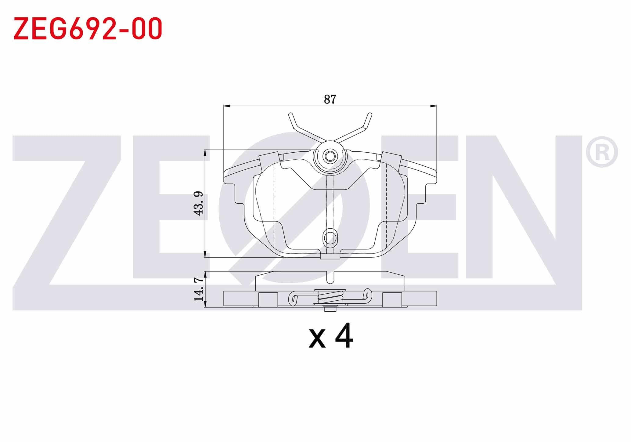 FREN BALATA ARKA FIAT MAREA 2.0i 1996-2007/ BRAVA 2.0i HGT 20v 1995-2002/ BRAVO 2.0i 20v HGT 1995-2004/ A.ROMEO 145 1.4 1994-2001/ 1.6 1994-2001/ 1.9 TD 1994-2001/ 146 1.4 1994-2001/ 146 1.6 1994-2001