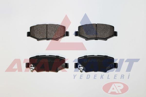 FREN BALATA ARKA IKAZLI FIAT FREEMONT (JF) 2.0 MJT 170 HP 2011-/ JEEP WRANGLER III (JK) 3.8i V6 2007- / CHRYSLER G.VOYAGER 3.3i 2008-/ DODGE NITRO 2.8 CRD 4X4 2007-