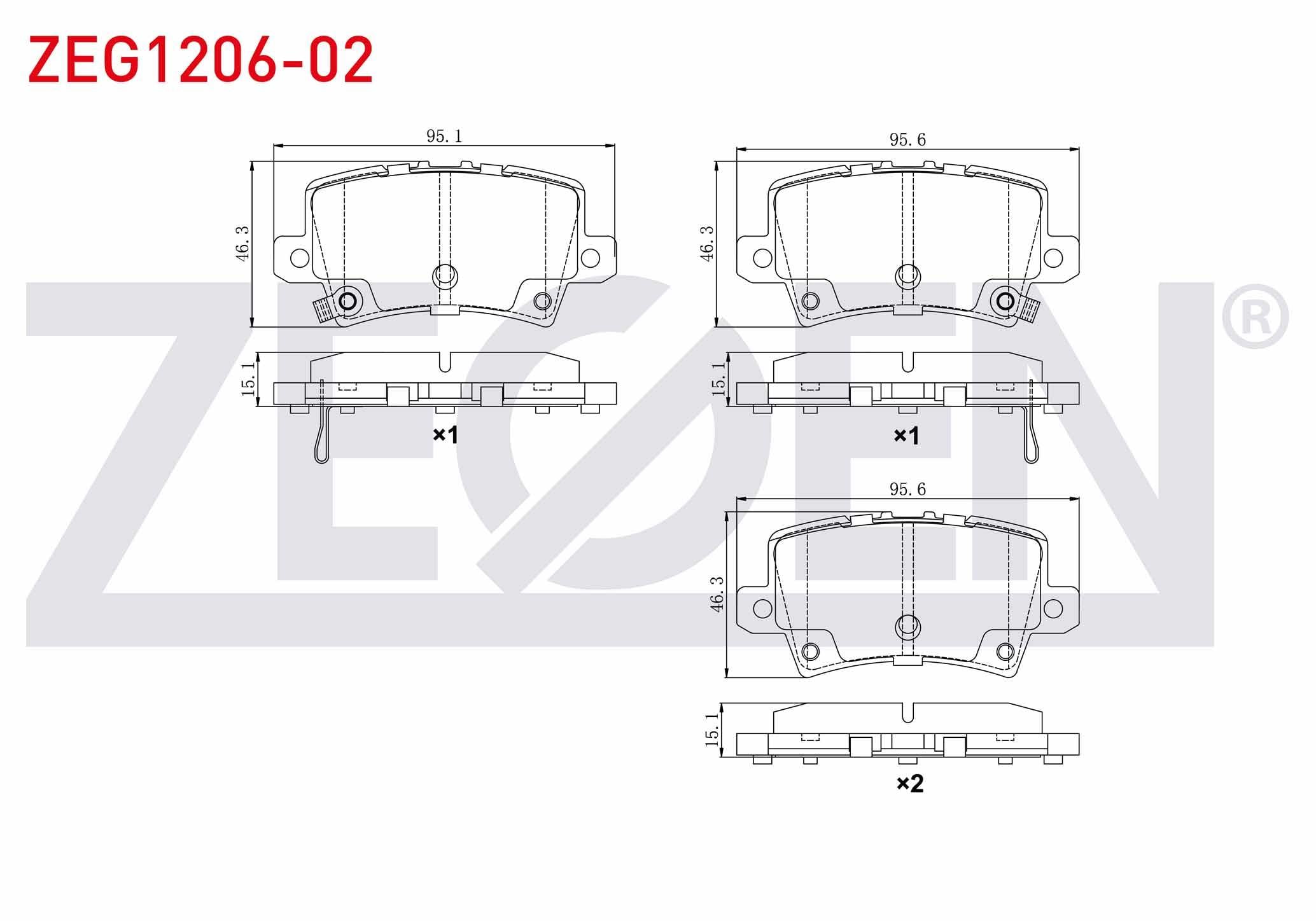 FREN BALATA ARKA IKAZLI HONDA CIVIC VIII 1.4 2005-2012 / HONDA CIVIC VIII 1.8 2005-2012