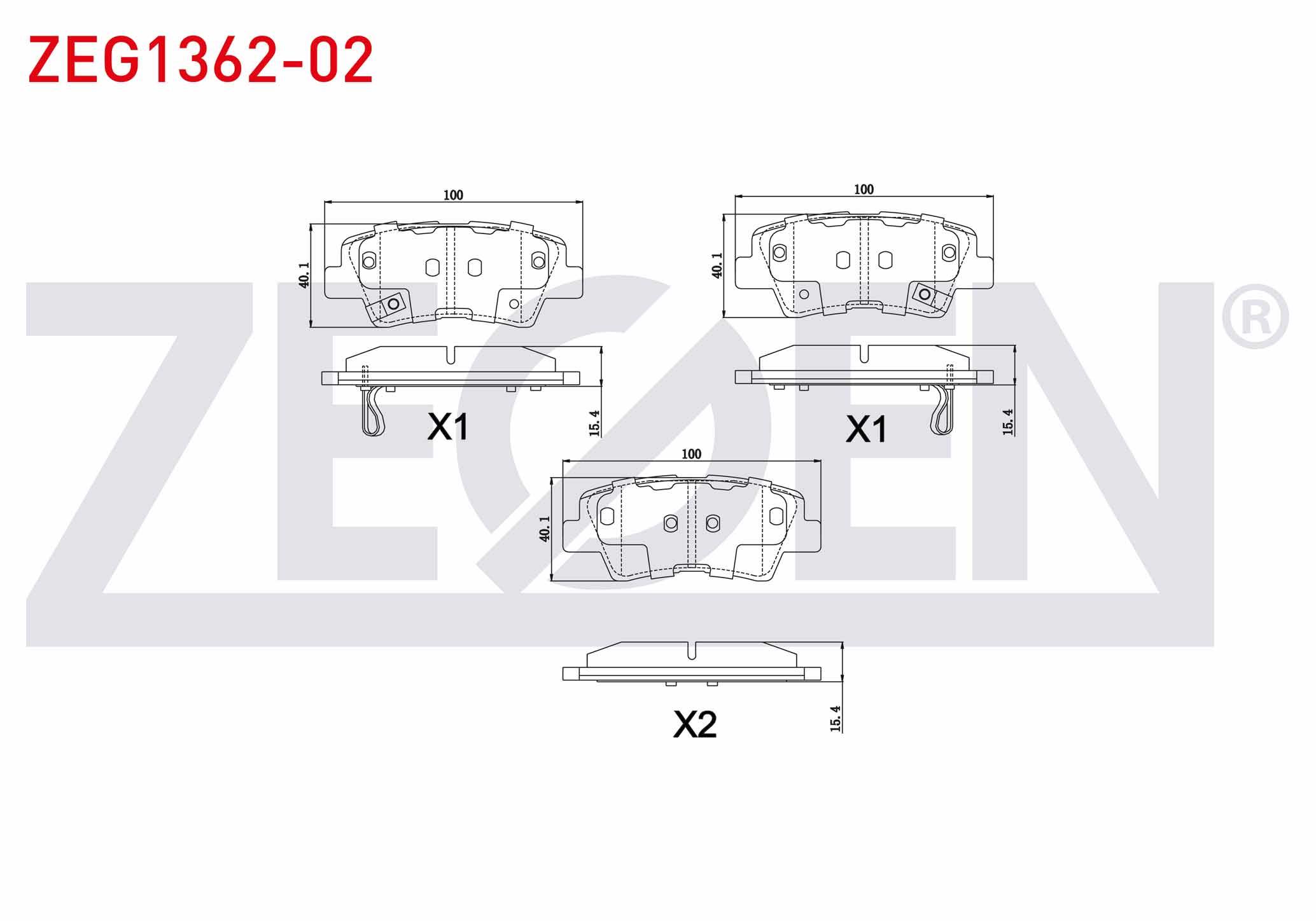 FREN BALATA ARKA IKAZLI HYUNDAI ELANTRA 1.6 D-CVVT 2011-2015/ SONATA V 2.0 VVTI 2005-2010 / KIA SOUL (AM) 1.6 CRDI 2009-/ OPTIMA 1.7 CRDI 2012-