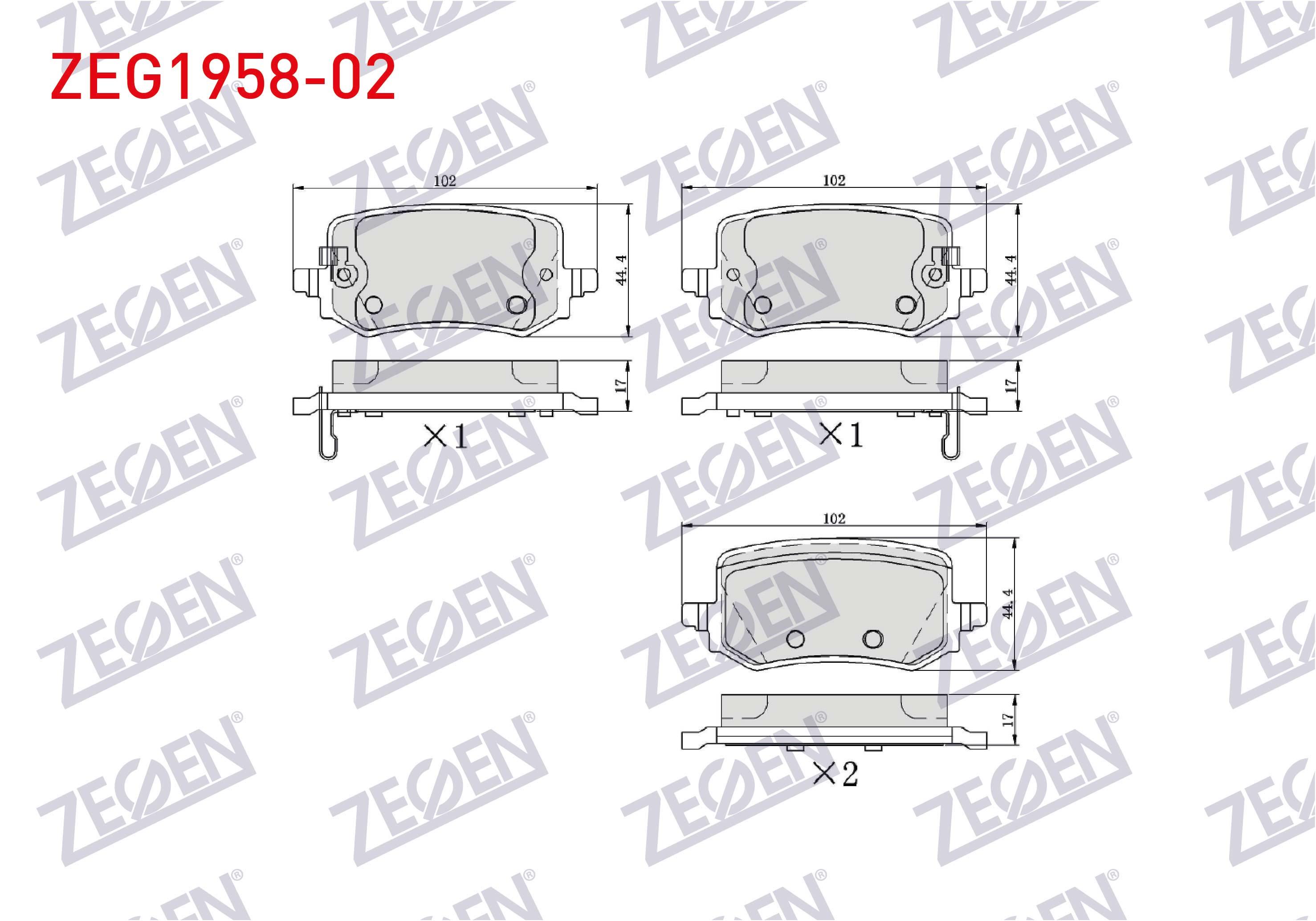 FREN BALATA ARKA IKAZLI HYUNDAI TUCSON IV 2020-/ KIA SPORTAGE V 2020-
