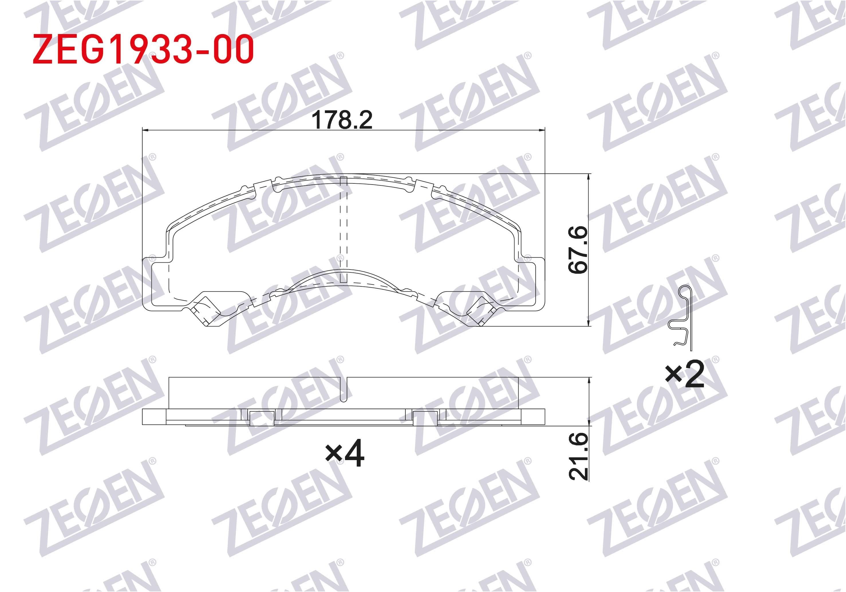 FREN BALATA ARKA ISUZU N SERISI 3.0 1998-