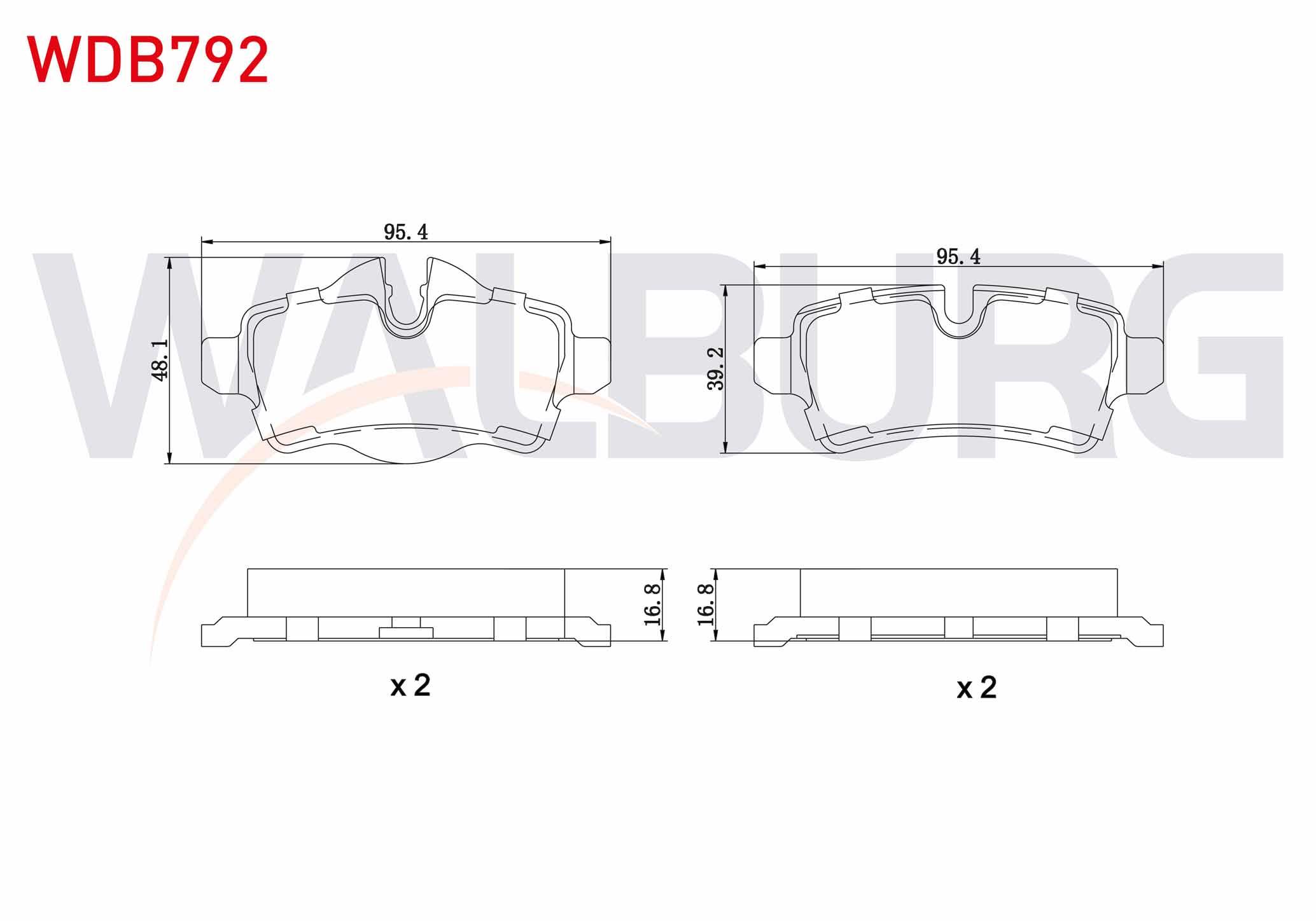 FREN BALATA ARKA MINI CLUBMAN (R55) 1.6 D 2007-