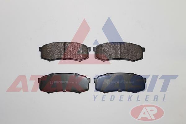 FREN BALATA ARKA TOYOTA LAND CRUISER 90 (_J9_) 3.0 D 1996-2002/ 3.0 D-4D 1996-2002 / 3.0 TD 1996-2002 / MITSUBISHI PAJERO IV (V8W,V9W) 3.2 TD 2007-/ 3.2 DI-D 2007- / 3.8 V6 2007-