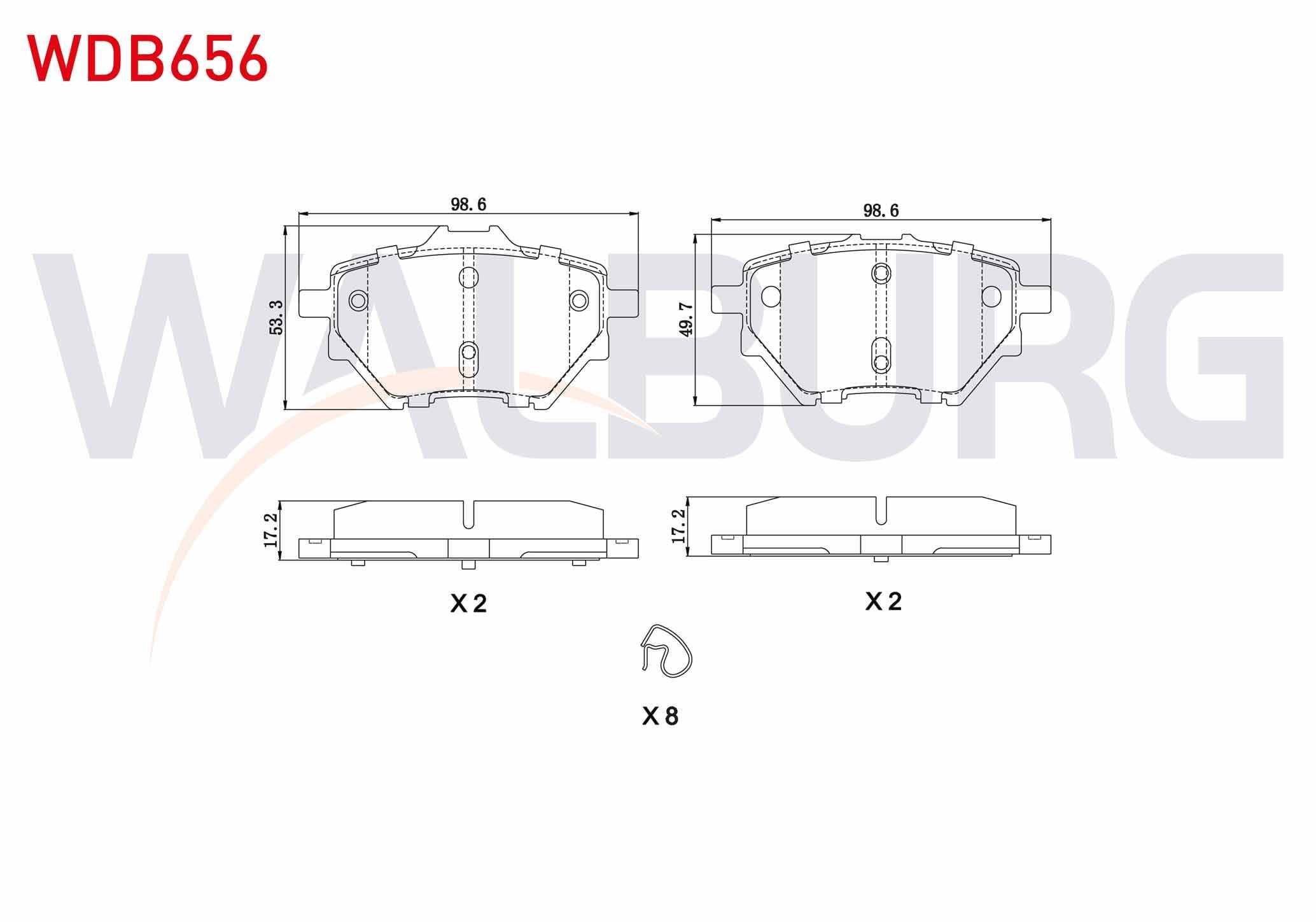 FREN BALATA ARKA TOYOTA PROACE CITY 19-/PEUGEOT 208 II 19-/308 II 13-/508 II 18-/3008 SUV 16-/PARTNER 18-/RIFTER 18-/OPEL COMBO 18-/GRANDLAND X 17-/CORSA F 19-/ MOKKA 20-/CITROEN BERLINGO 16-/ C4 13-