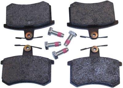 FREN BALATA ARKA VOLKSWAGEN GOLF IV (1J1) 1.4 16V 17.00MM 1997-2005 3B0698451A 1J0698451P