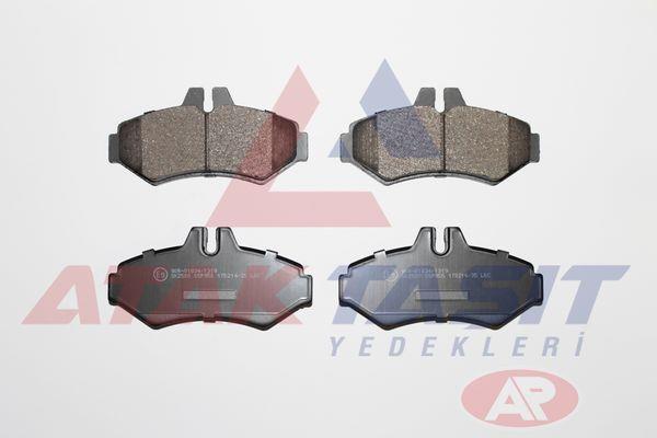 FREN BALATA ARKA VOLKSWAGEN LT 28-35 II 2.8 TDI 1996-2006 /  MERCEDES SPRINTER 3T (903) 313 CDI 1995-2006 / (903) 308 D 1995-2006 / (903) 310 D 1995-2006 / (903) 312 D 1995-2006
