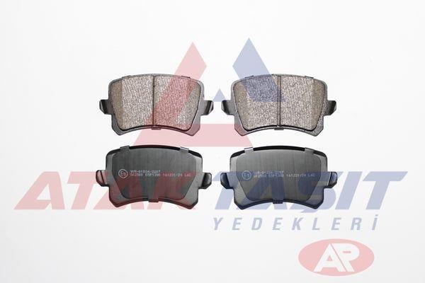 FREN BALATA ARKA VOLKSWAGEN TIGUAN (5N_) 1.4 TSI 2007-2016/TIGUAN (5N_) 2.0 TDI 2007-2016/TIGUAN (5N_) 2.0 FSI 2007-2016/AUDI Q3 (8U) 1.4 TFSI 2011-/Q3 (8U) 2.0 TDI 2011-/SEAT ALHAMBRA 1.4 TSI 2010-
