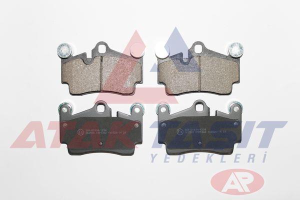 FREN BALATA ARKA VOLKSWAGEN TOUAREG (7LA,7L6,7L7) 6.0i W12 17-18 JANT 2002-2010