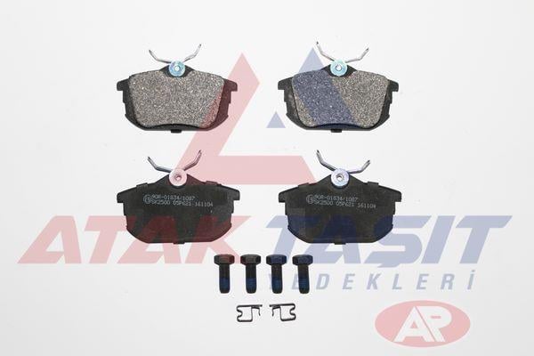 FREN BALATA ARKA VOLVO S40 I 1.6i 16v 1995-2003/ S40 I 1.8i 16v 1995-2003/ S40 I 1.9 TD 1995-2003/ MITSUBISHI CARISMA (DA) 1.8 GDI 1995-2006/ COLT VI 1.3 2002-2012/ COLT VI 1.5 DID 2002-2012