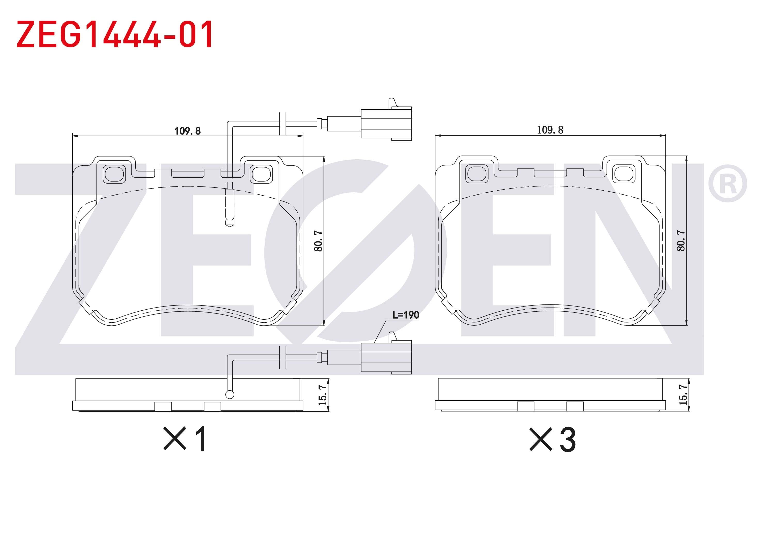 FREN BALATA FISLI ON ALFA ROMEO 159 1.8 MPI - 1.8 TBI - 1.9 JTDM - 1.9 JTB - 2.0 JTDM 2006-2011