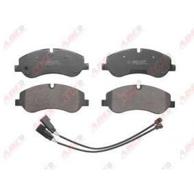 FREN BALATA FISLI ON FORD TOURNEO CUSTOM (V362) 2.2 TDCI 17mm 2012-  BK212K021AA