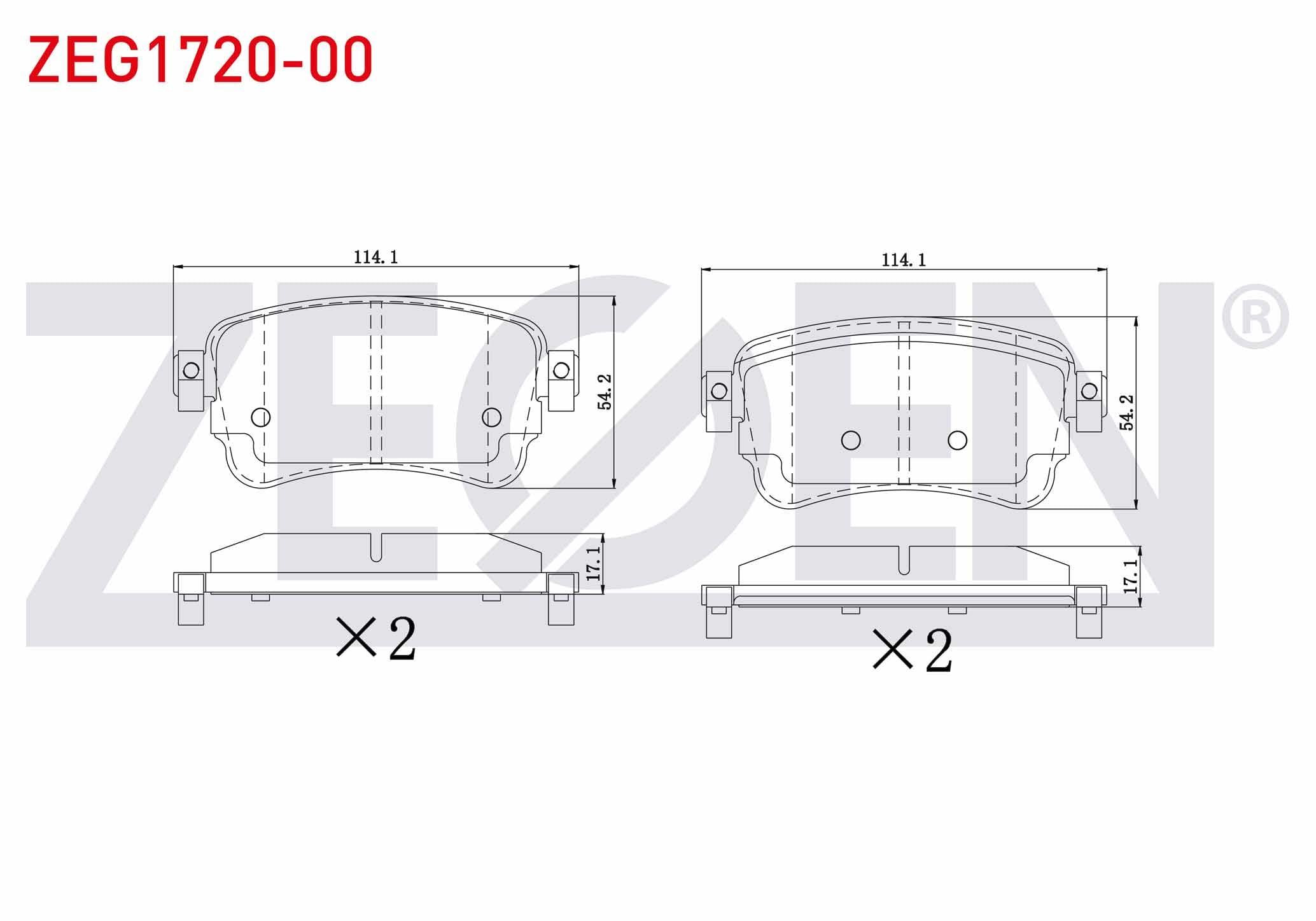 FREN BALATA IKAZLI ARKA CITROEN JUMPY 1.6 BlueHDI 2016-/  PEUGEOT EXPERT 1.6 BlueHDI 2016-/ TOYOTA PROACE (MPY_) 1.6 D 2016- /  TOYOTA PROACE (MPY_) 2.0 D 2016-