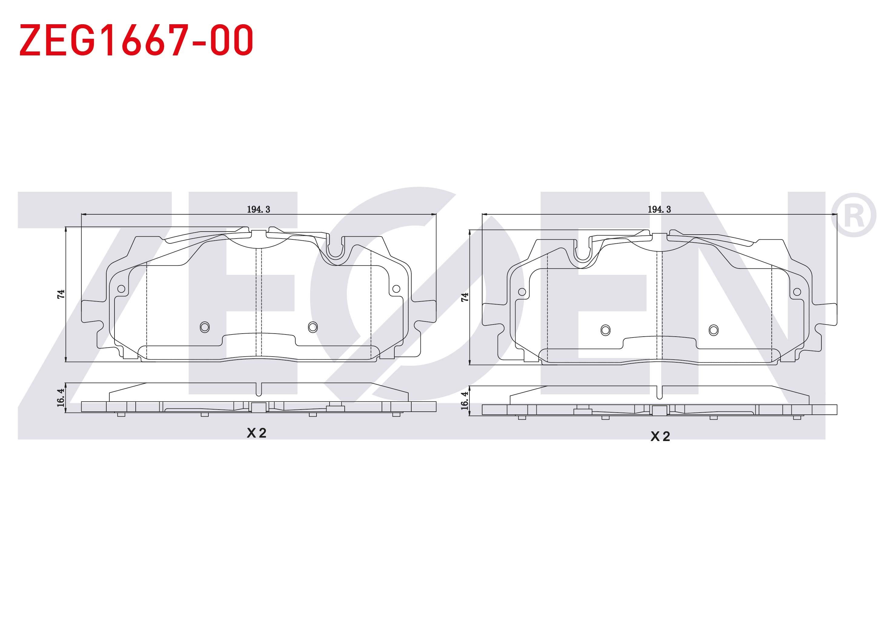 FREN BALATA ON AUDI Q7 (4M) 3.0 TDI 2015- / Q7 (4M) 3.0 TFSI 2015- / A4 (8W2,B9) 2.0 TDI 2015-