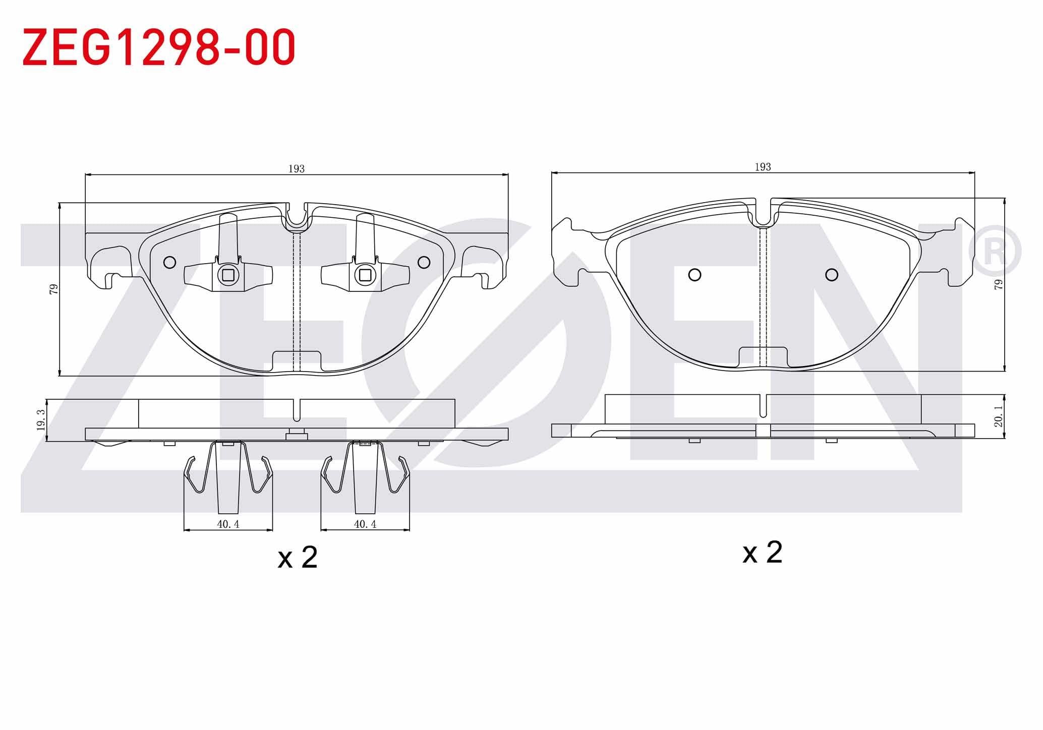 FREN BALATA ON BMW X5 (E70) 4.8i 2007-2012 / BMW X6 (E71,E72) 3.5 D 2008- / BMW X6 (E71,E72) 4.4i 2008-