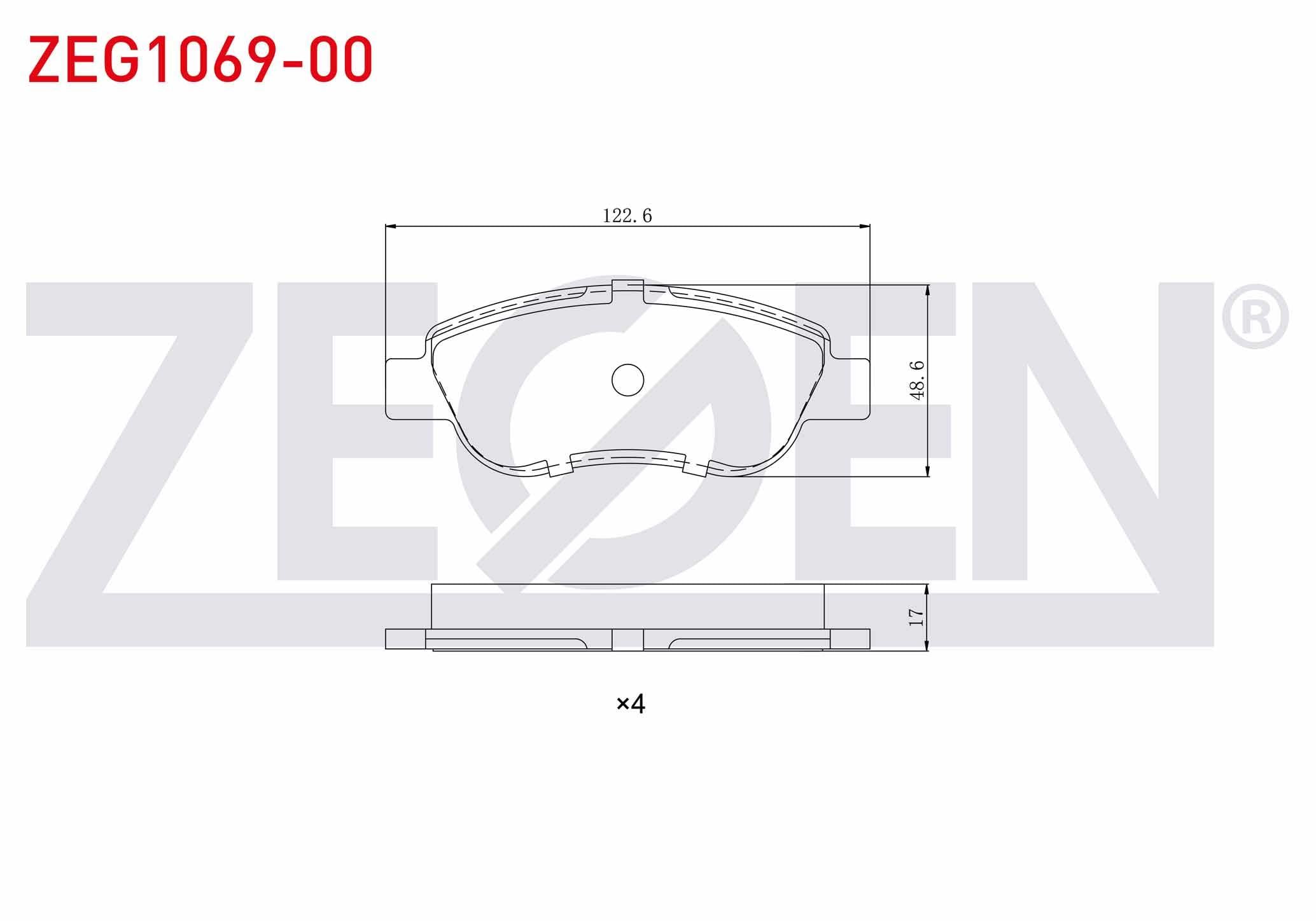 FREN BALATA ON FIAT ALBEA 1.2 2003-2005 / FIAT PALIO 1.2 2003-2005