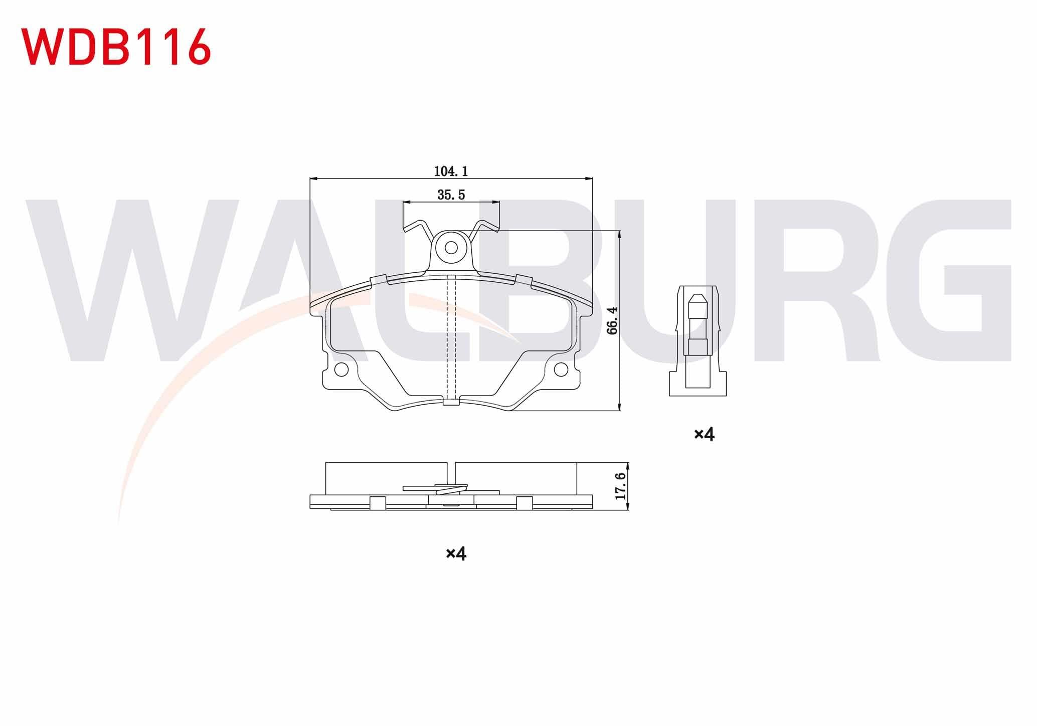 FREN BALATA ON FIAT TEMPRA 1.4 1992-1999/ 2.0i 1992-1999/ TIPO 1.4i 1990-2000/ 1.6i 1990-2000/ FIAT UNO 70 1.4i 1994-2000/ ALFA ROMEO 145 (930) 1.6 1994-2001/ 146 (930) 2.0 TI 1994-2001
