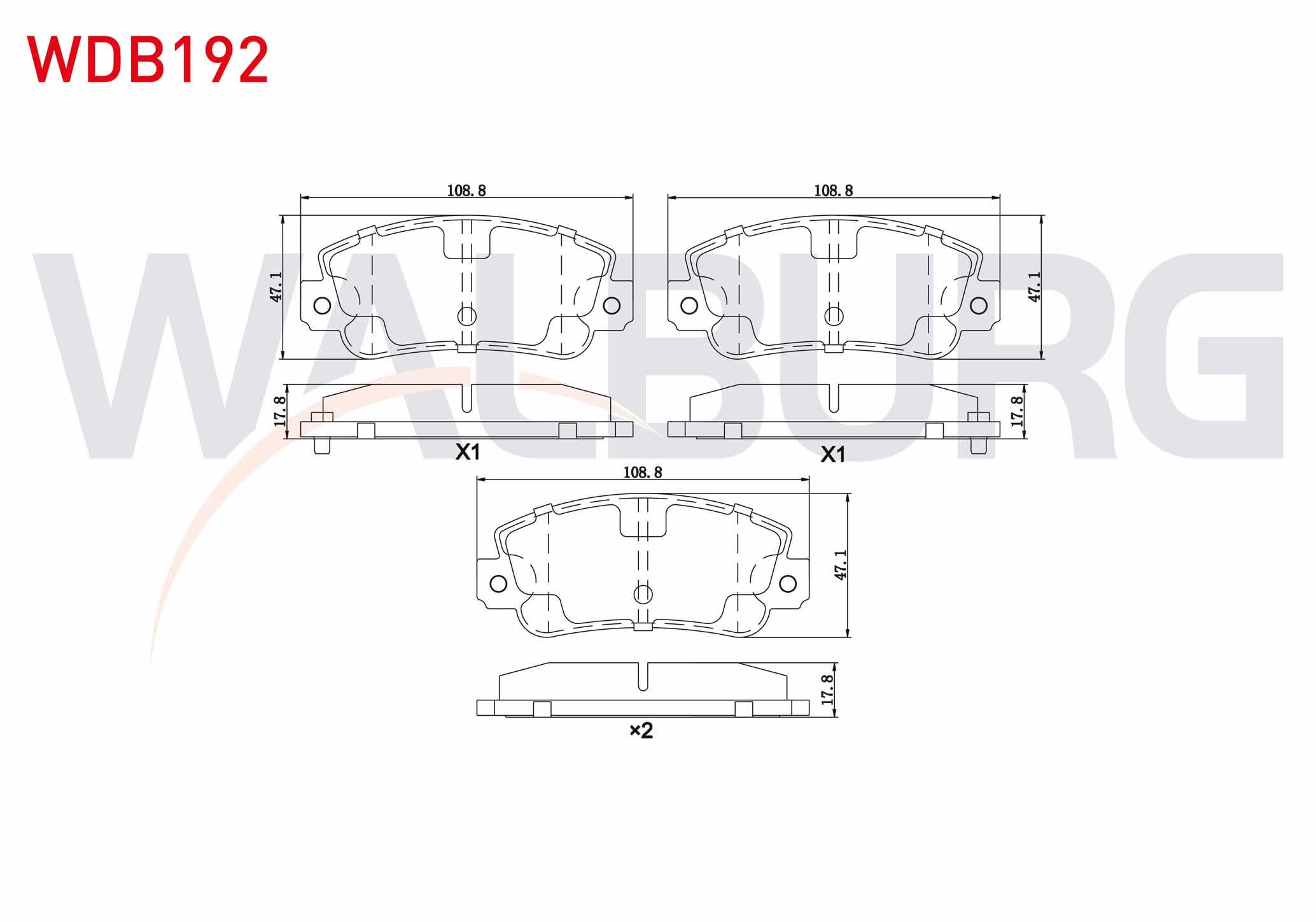 FREN BALATA ON FIAT UNO 60 1.1 1983-1996/ SEAT IBIZA I (021A) 1.2 1984-1993 / IBIZA I (021A) 1.5 1984-1993