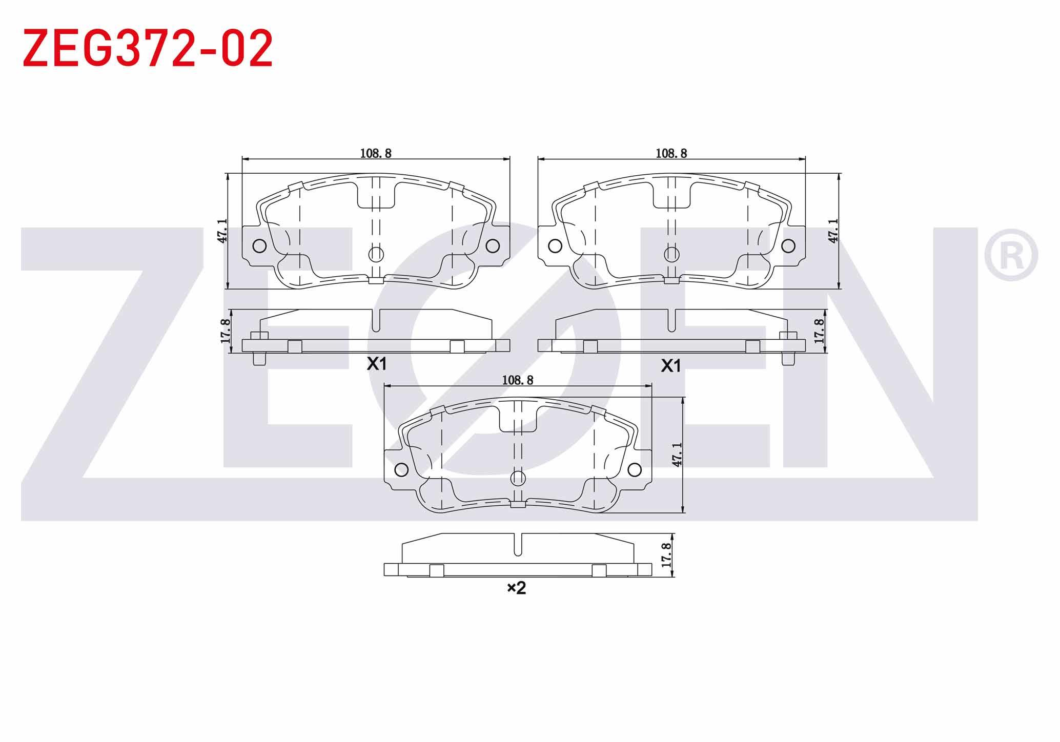 FREN BALATA ON FIAT UNO 60 1.1 1983-1996/ SEAT IBIZA I (021A) 1.2 1984-1993 / IBIZA I (021A) 1.5 1984-1993