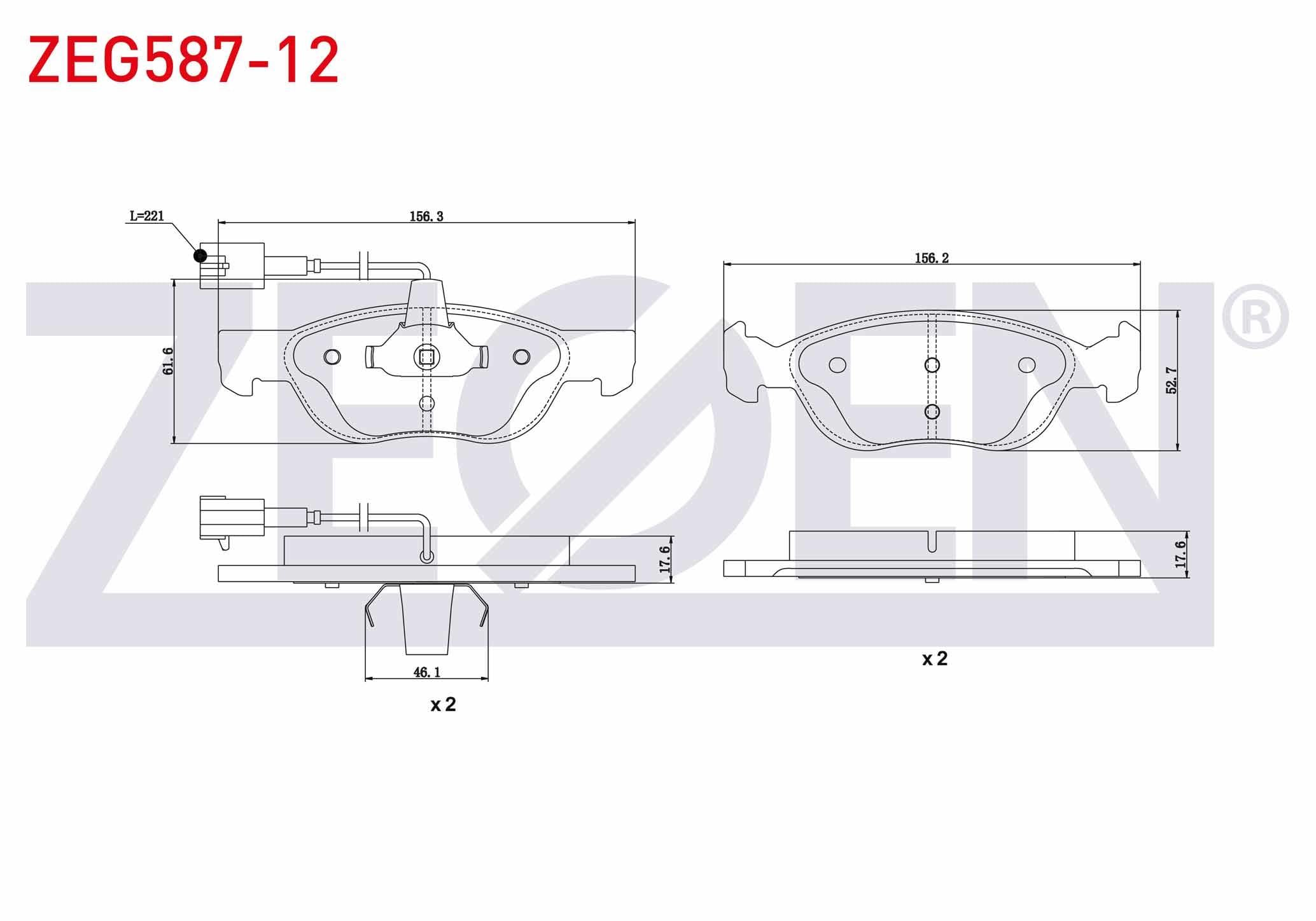 FREN BALATA ON FISLI FIAT BRAVA (182) 1.6 16v 1995-2002/ 1.9 TD 1995-2002/ BRAVO (182) 1.6 16v 1995-2004/ 1.6 MJT 1995-2004/ ALFA ROMEO 145 1.4 1994-2001 / 1.6 1994-2001 / 1.9 TD 1994-2001