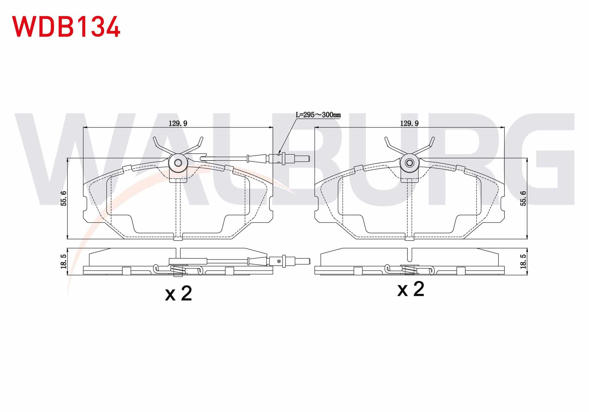 FREN BALATA ON FISLI RENAULT LAGUNA I 1.6i 1993-2001/ 1.9 DCI 1993-2001/ MEGANE I 1.6i 16v 1996-2003/ 1.9 DT 1996-2003/ 2.0i 1996-2003/ SAFRANE 2.0i 1992-2000/