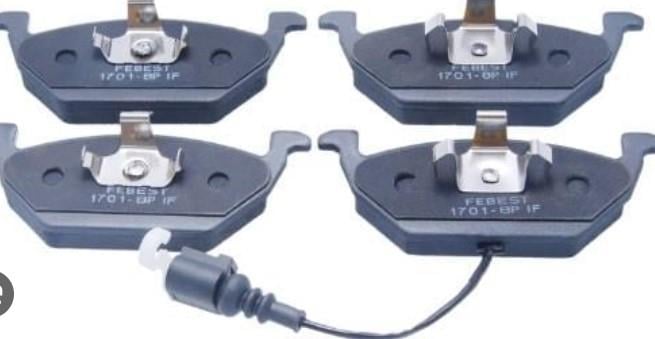 FREN BALATA ON FISLI VW GOLF IV 1.4i 16v 1997-2005/ GOLF IV 1.6i 1997-2005/ GOLF V 1.6i 2003-2009/ BORA 1.4i 16v 1998-2005/ AUDI A3 1.6 1996-2003/ LEON 1.9 TDI 1999-2006