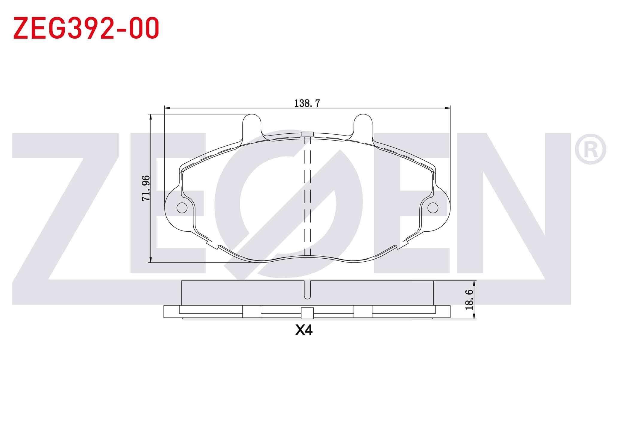 FREN BALATA ON FORD TRANSIT (E_ _) 2.5 DI 1994-2000