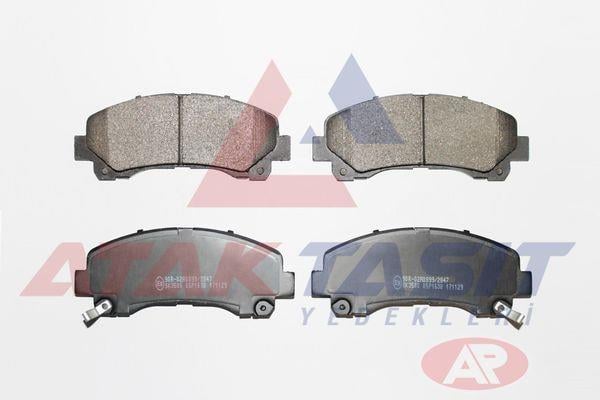 FREN BALATA ON IKAZLI ISUZU D-MAX (8DH) 2.5 D - 2.5 DITD - 3.0 D 2009-