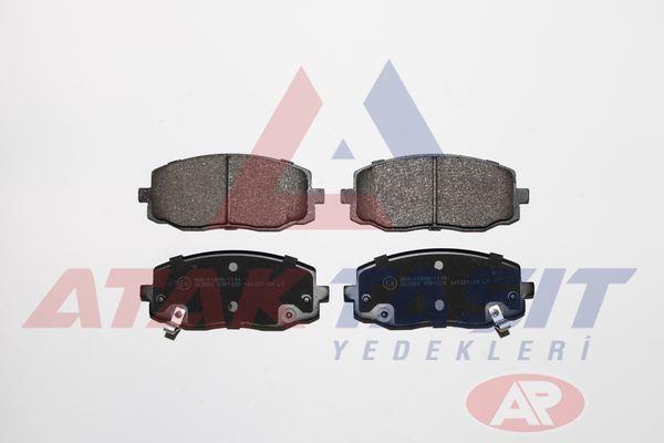 FREN BALATA ON IKAZLI KIA PICANTO (BA) 1.25 2004-2011 / PICANTO (BA) 1.1i 2004-2011 / HYUNDAI I10 (PA) 1.1i 12v 2008-2013 / I10 (BA) 1.0 D-CVVT 2013- /  I10 (BA) 1.2 D-CVVT 2013-